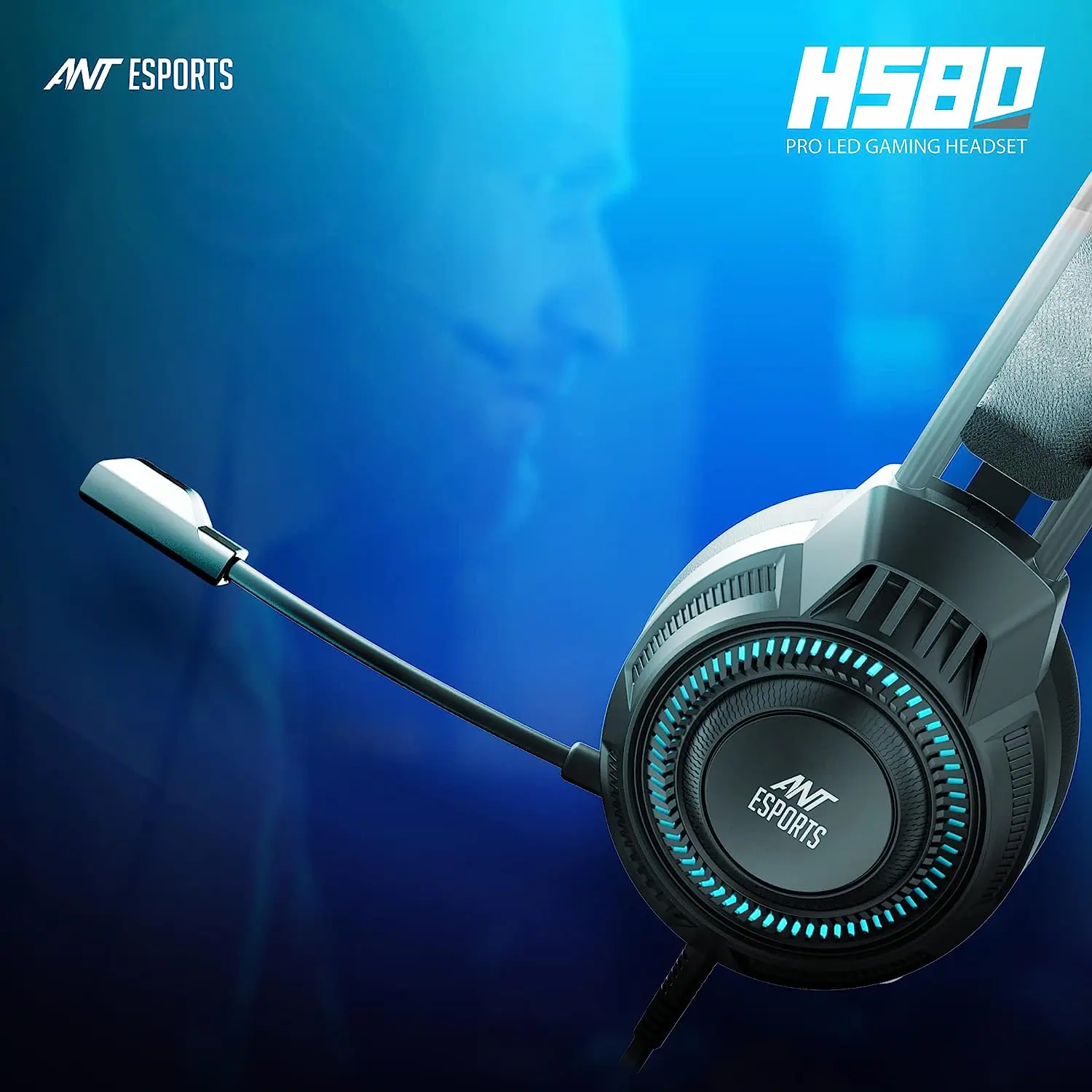 Ant Esports Gaming Headphone With MIC H580 Single Pin view 4